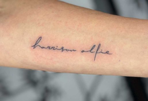 Name, Minimal & Fine Line Tattoos Name, Minimal & Fine Line Tattoos